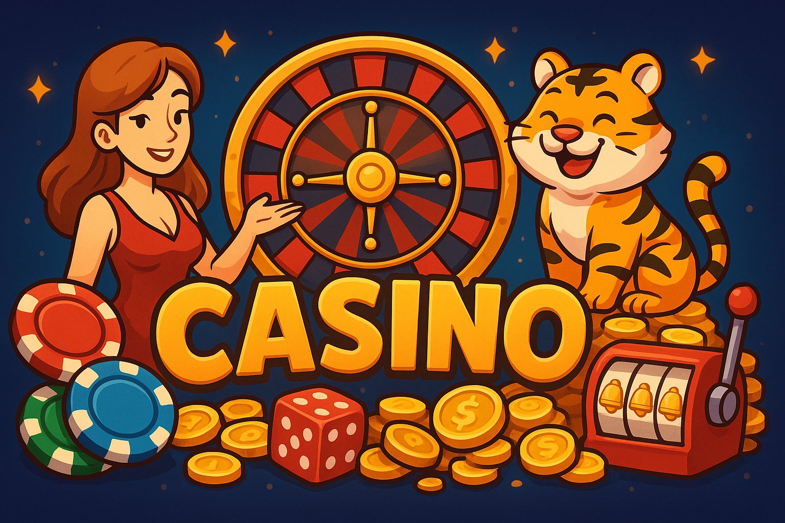 Studio live-dealer tulang 4d dengan meja blackjack dan dealer profesional